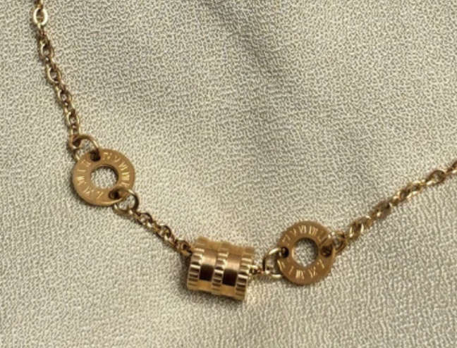 Rose Gold Roman Bracelet