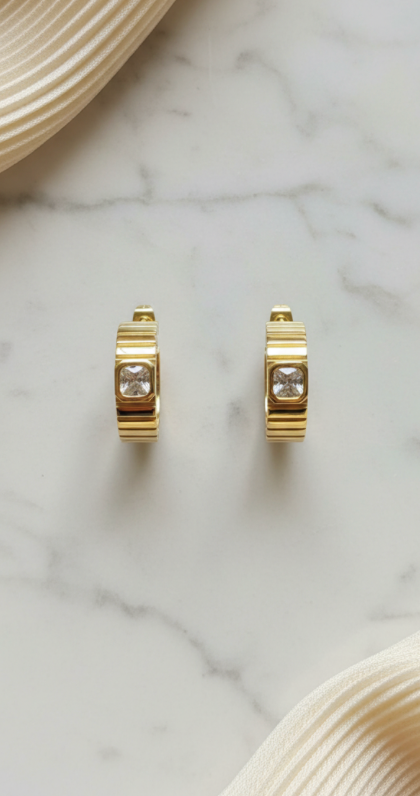 Half Bali Earrings