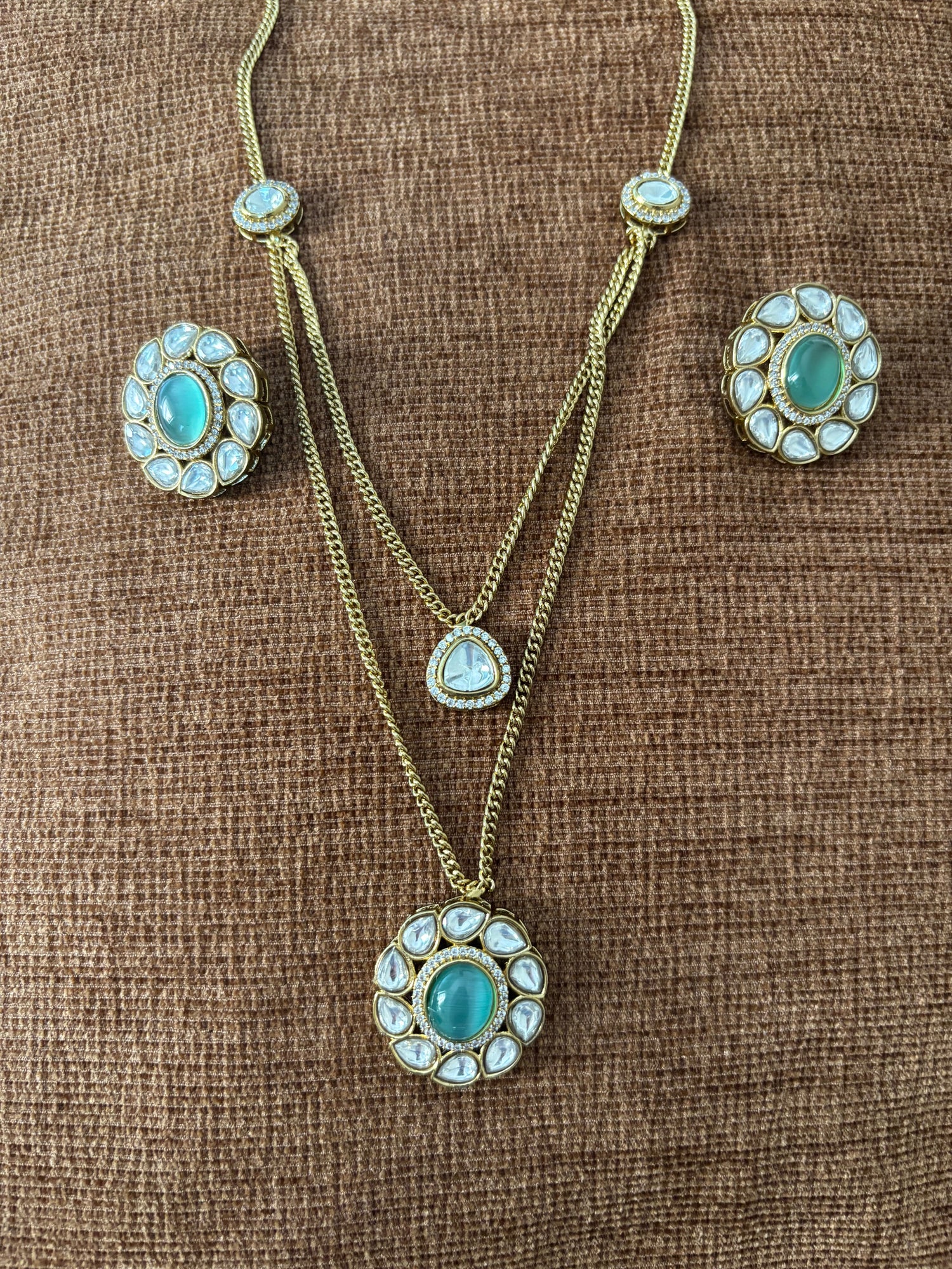 polki jewellery set 