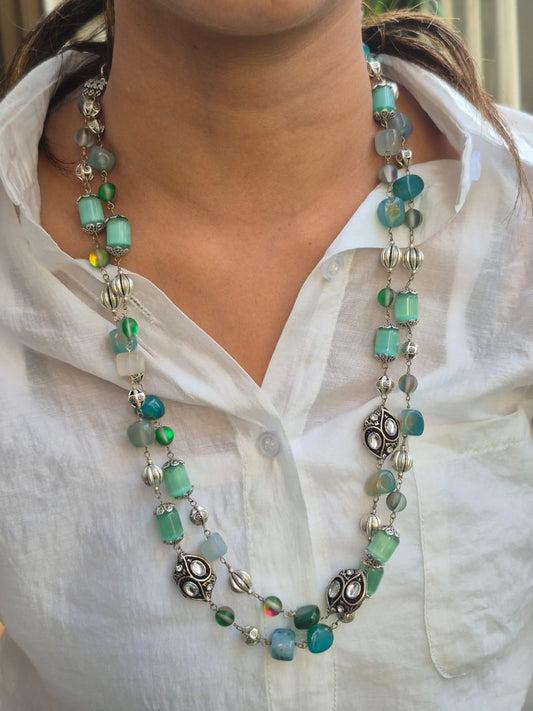 Sea Mist Beads Necklace