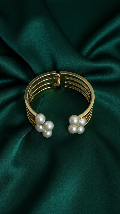 Golden Glow Cuff  Bracelet