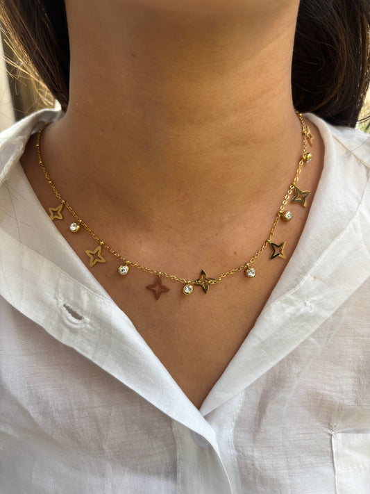Sparkle Stars Necklace