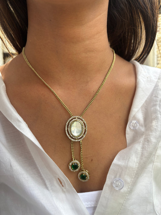 Panna Chain Necklace set