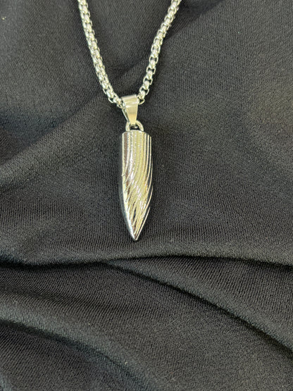 Bullet Pendant Chain