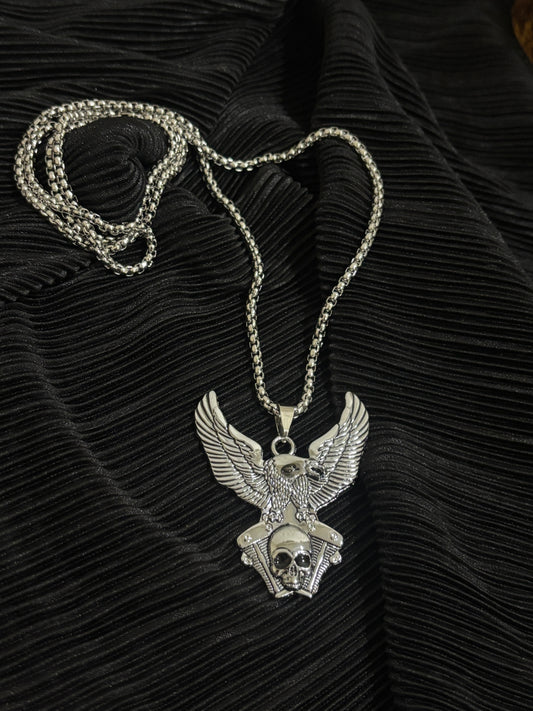 Eagle Skull Pendant