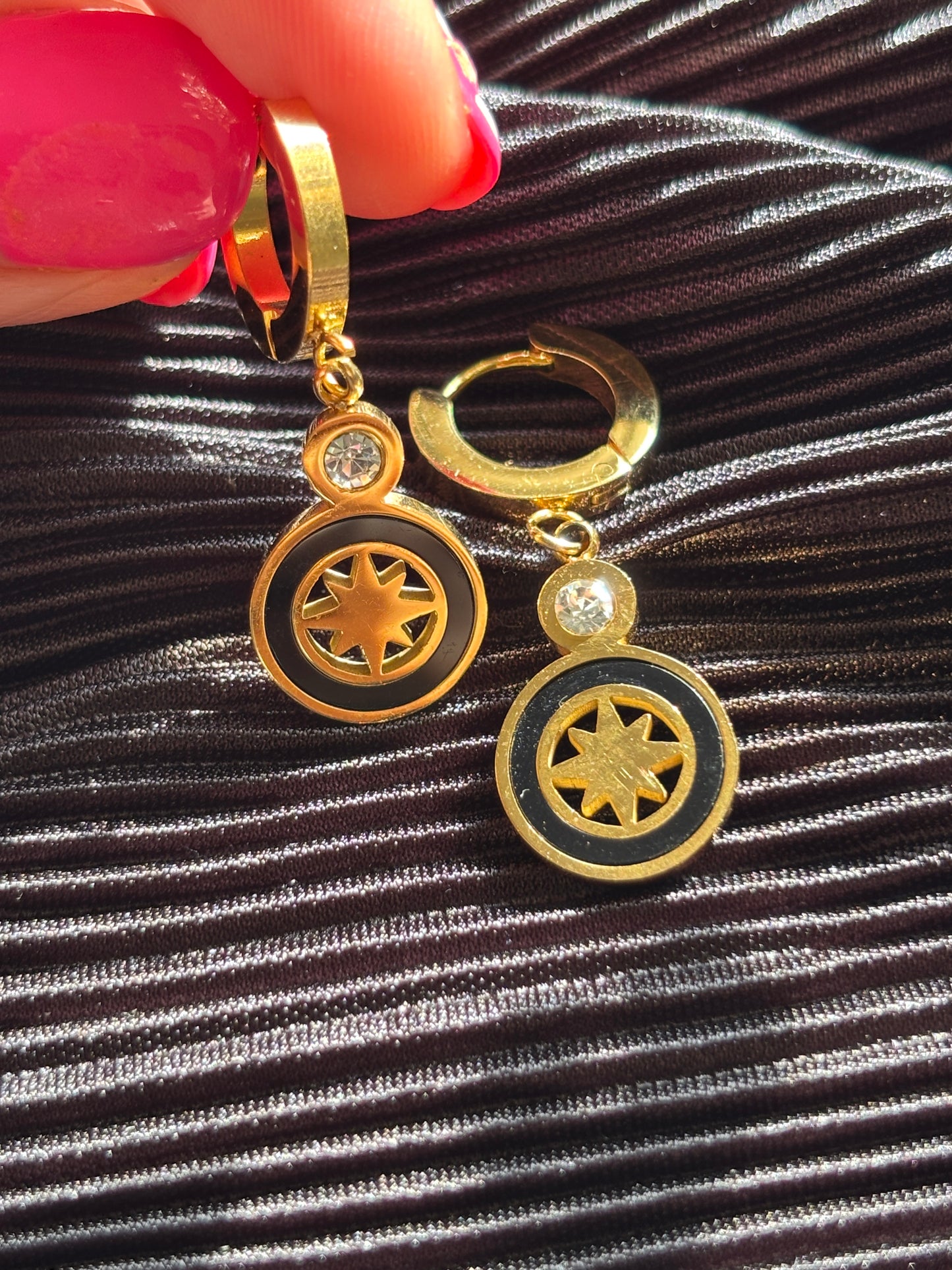 Star Drop Earrings