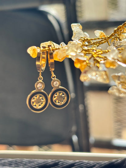 Star Drop Earrings