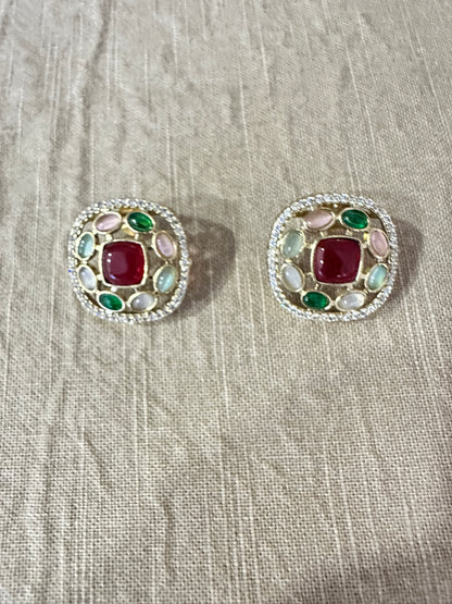 Mutli Pendant set with earrings