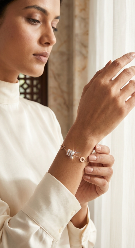 Spherical Linked Bracelet