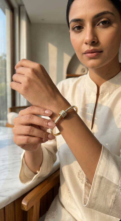 Twisted Bangle Bracelet