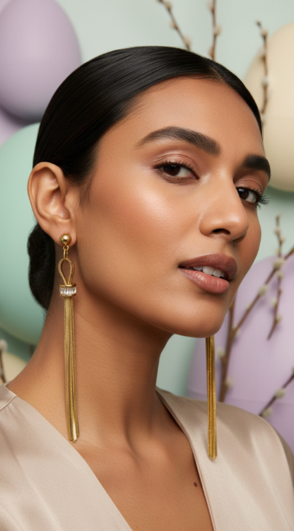 Chain Drop  Earrings