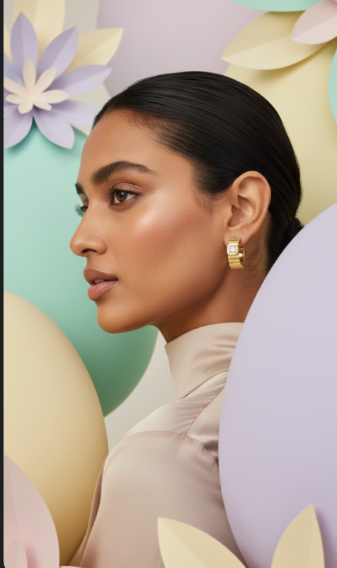 Half Bali Earrings