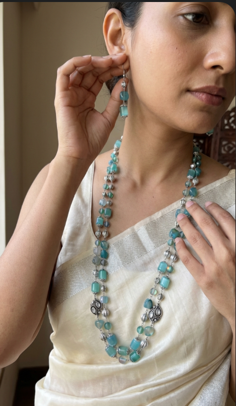 Sea Mist Beads Necklace