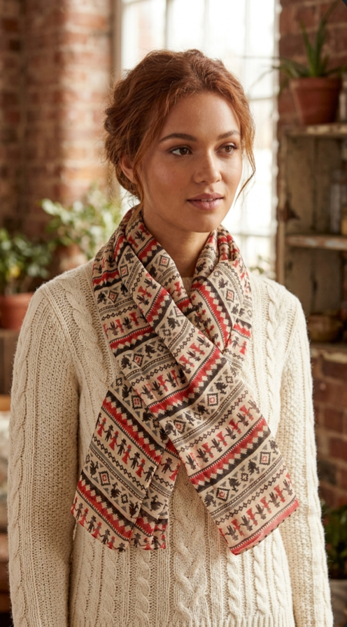 Textured Scarf