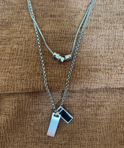 Double Layered Steel Bar Chain