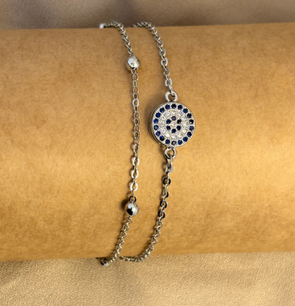 Evil Eye Chain Charm