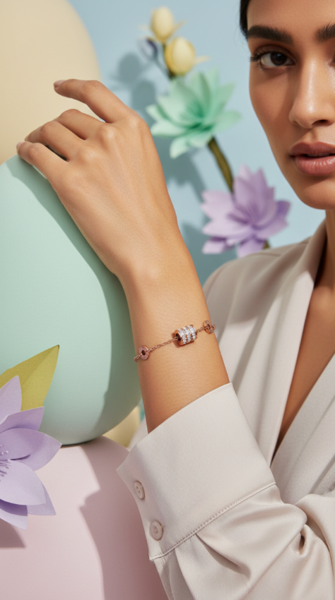 Spherical Linked Bracelet