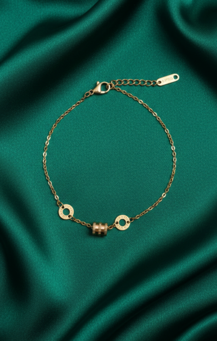 Rose Gold Roman Bracelet
