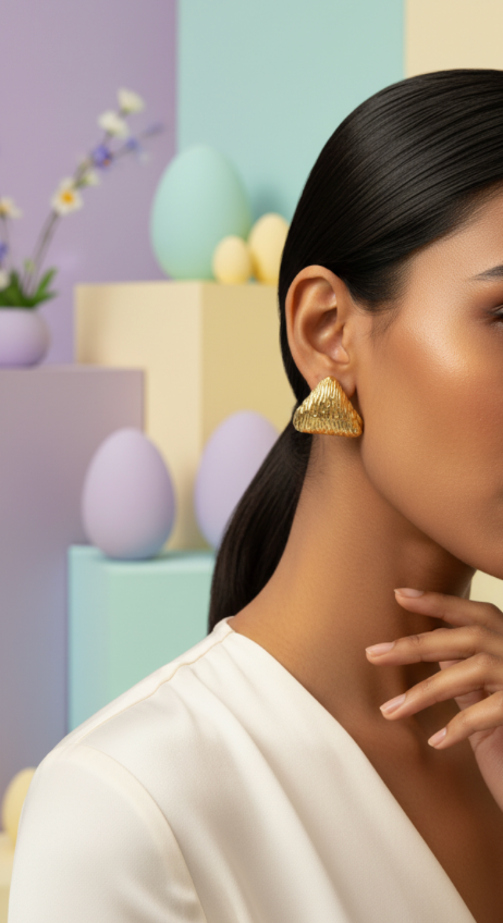 Pyramid Earrings