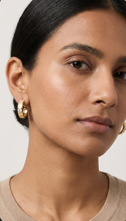 Half Bali Earrings