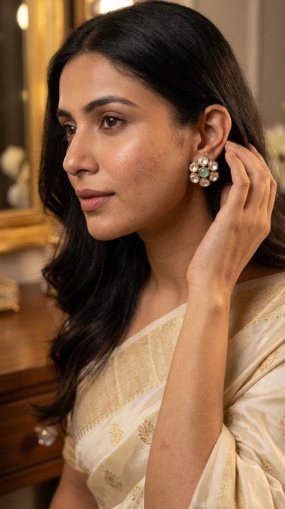 Radiant Green Earrings
