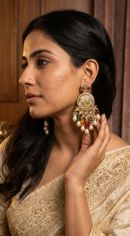 Multi Color Jhumkas