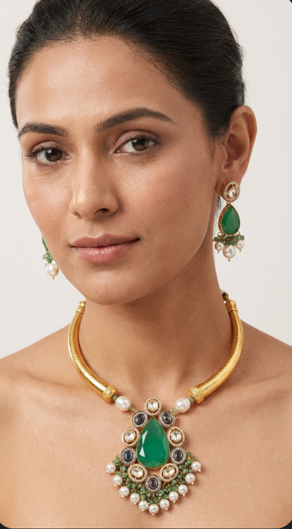 Emerald Polki Hasli
