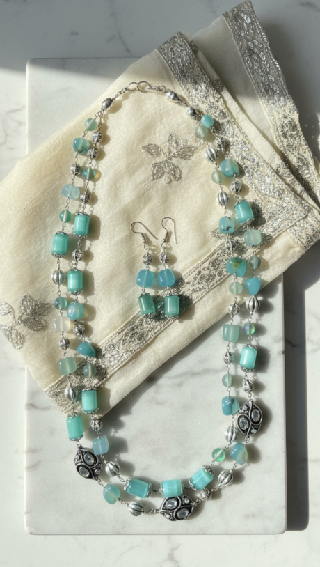 Sea Mist Beads Necklace