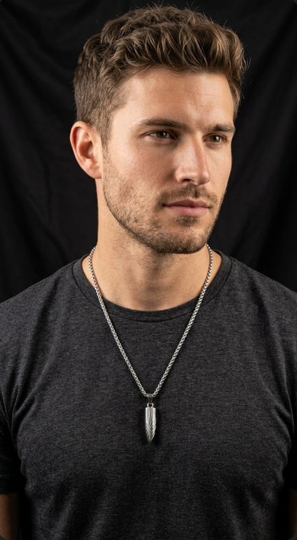Bullet Pendant Chain