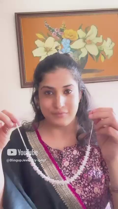 Ruby Necklace Set with Earrings & Zen Bracelet