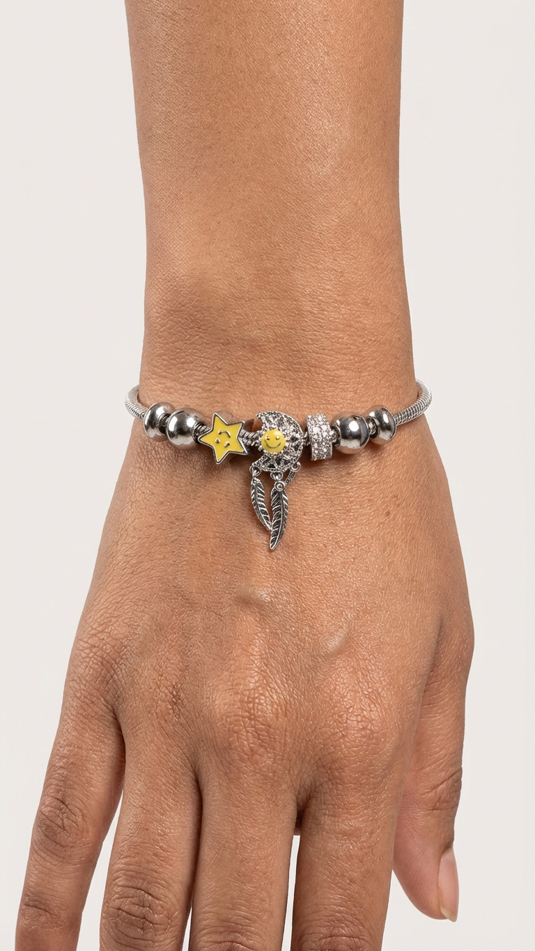 Yellow Pandora Bracelet